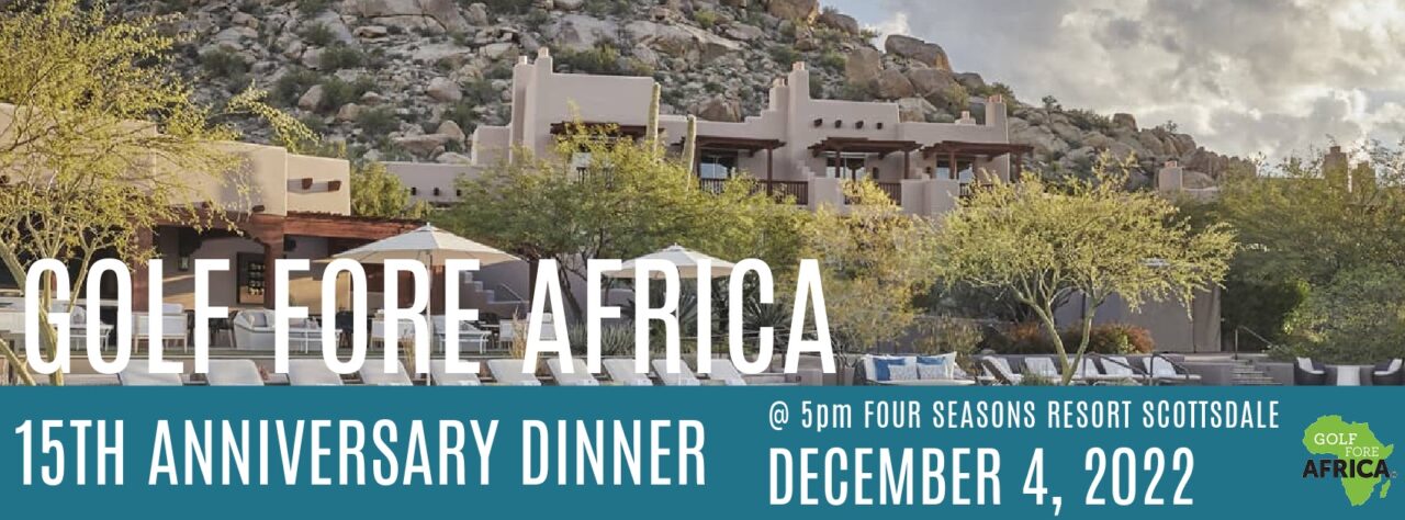 15th Anniversary Dinner | Golf Fore Africa